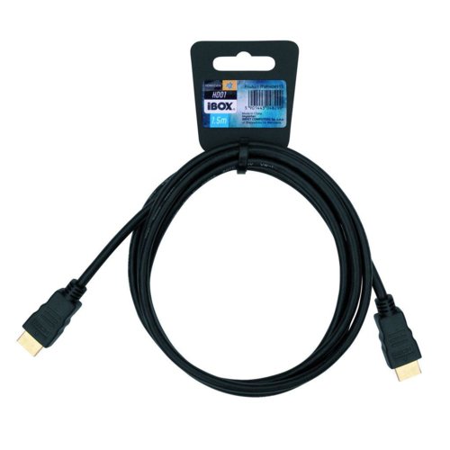 Kabel HDMI I-Box HD01 ( 2 x HDMI typ A M 1,5m czarny )