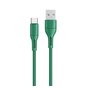Kabel Usams U68 USB-C 1 m Zielony