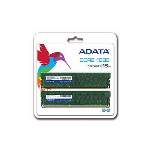 ADATA 2x8GB 1333MHz DDR3, CL9 - RETAIL