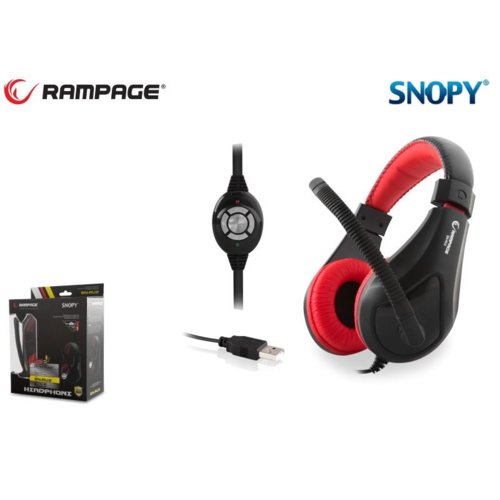 Rampage SN-RU2 RAMPVO13238 Black/Red