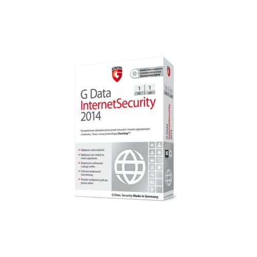 Program: G Data InternetSecurity 2014, 3 stanowiska, 12 miesięcy