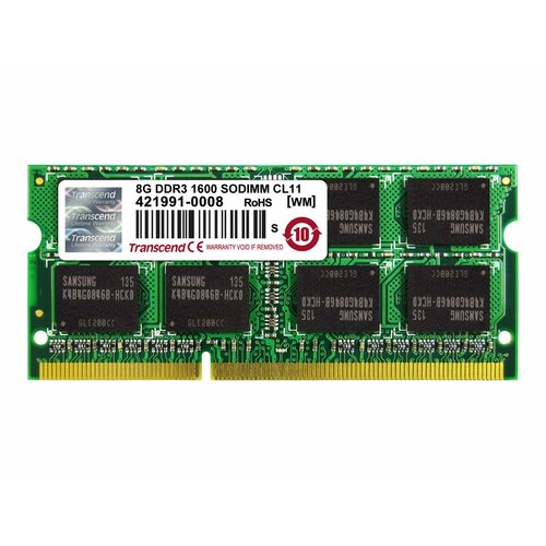 Pamięć RAM Transcend 8GB 1600MHz DDR3 TS1GSK64V6H
