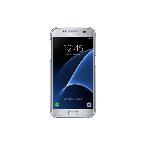 Etui Samsung Clear Cover do Galaxy S7 Silver EF-QG930CSEGWW