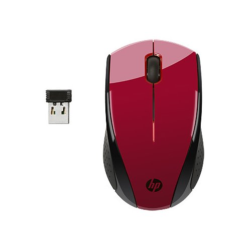 Mysz bezprzewodowa HP X3000 N4G65AA ABB czerwona