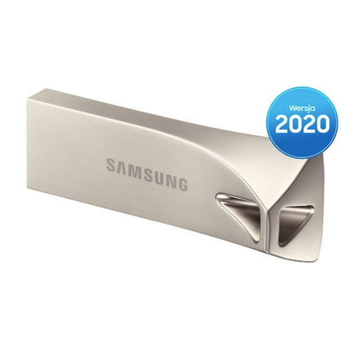 Pendrive Samsung BAR PLUS (2020) 64GB MUF-64BE3/APC Champagne Silver