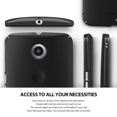 Etui do Nexus 6 Ringke Slim Black