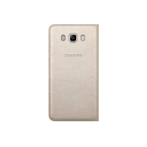 Etui Samsung Flip Wallet do Galaxy J7 (2016) Gold EF-WJ710PFEGWW