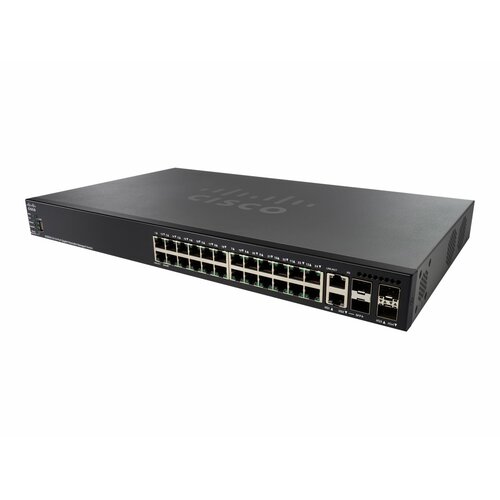Cisco Przełšcznik SG550X-24 24-port Gigabit Stackab