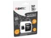 Karta pamięci Emtec micro SDHC 32GB, class 10 + adapter ECMSDM32GHC10