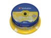 Verbatim DVD+RW 4x 4.7GB 25P CB             43489
