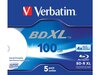 Verbatim BD-R 4x 100GB 5P JC Printable XL
