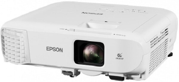 Projektor Epson EB-992F V11H988040 widok na projektor od prawego boku