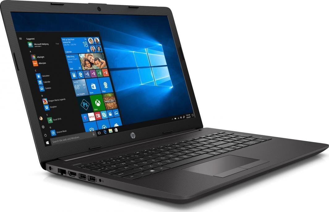 Laptop HP 250 G7 od boku 
