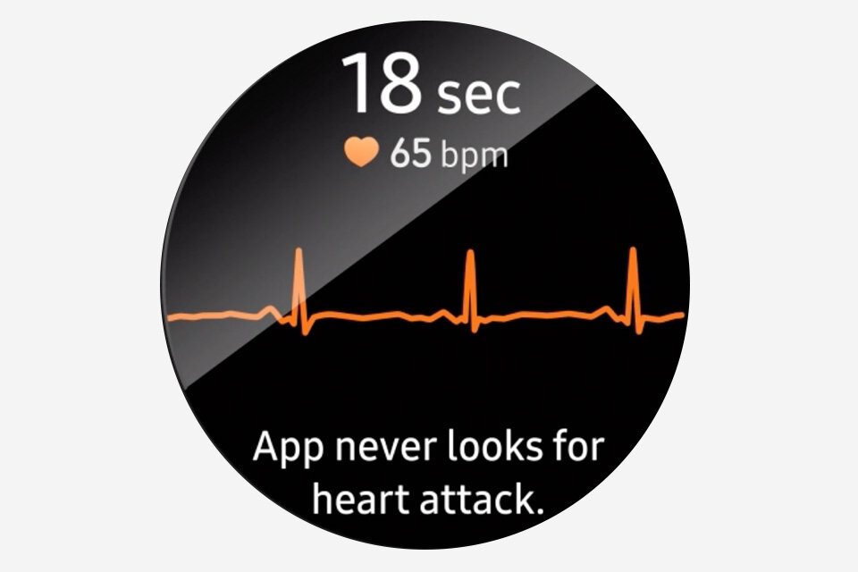 Smartwatch Samsung Galaxy Watch 4 Classic LTE 46mm czarny kontrola rytmu serca
