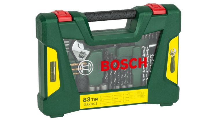 Zestaw osprzętu Bosch V-Line 83 szt. z przodu