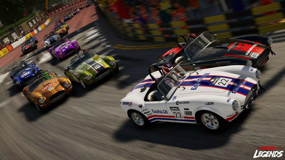 Gra EA GRID Legends PS4 PL zdjęcie wyścigu na torze