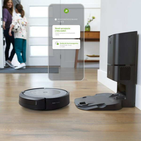 Robot sprzątający iRobot Roomba Combo i3+ 400 ml pokazana aplikacja