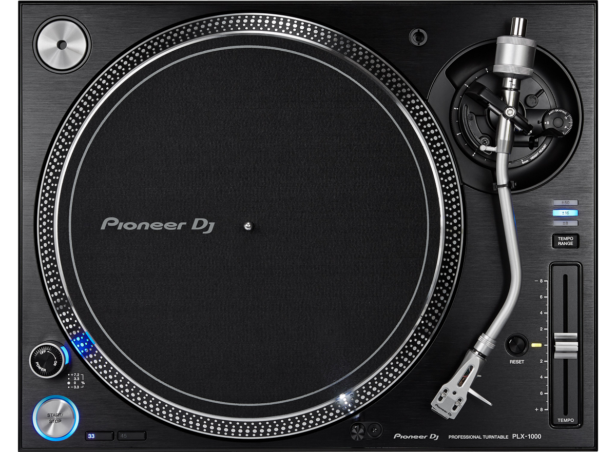 Gramofon Pioneer DJ PLX-1000 widok od góry