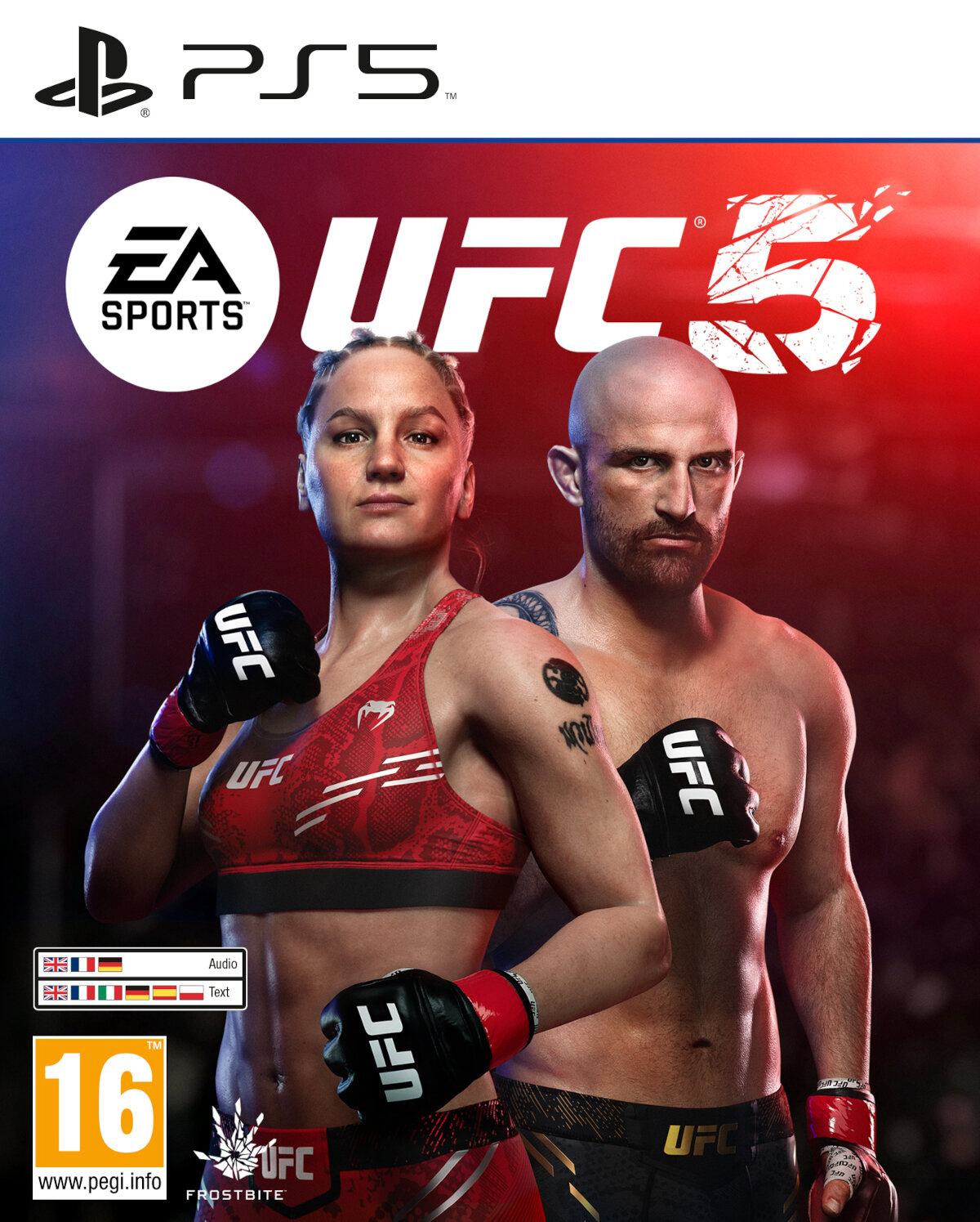 Gra Electronic Arts UFC 5 widok na okładkę od frontu