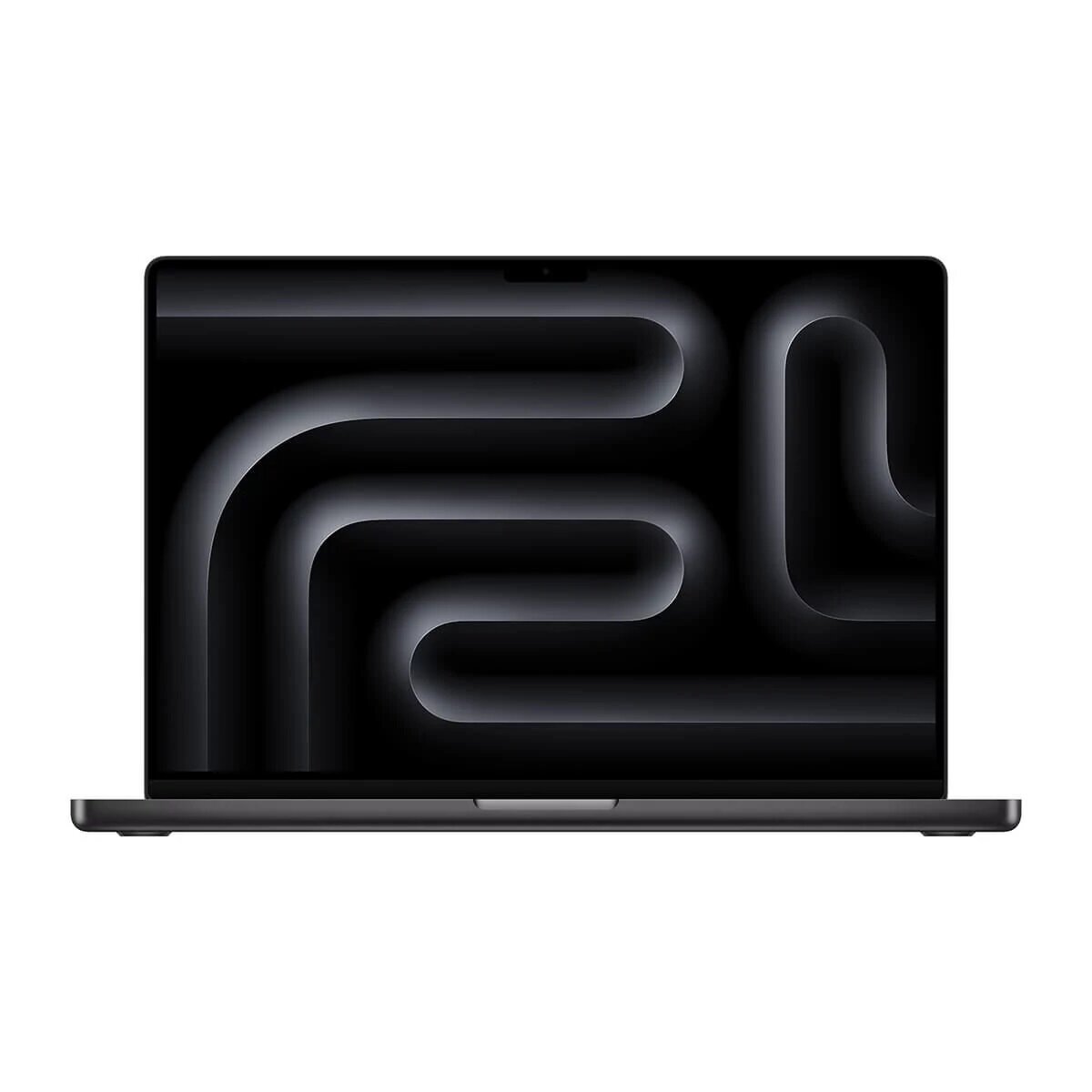 Laptop Apple MacBook Pro 16 M3 Max 48GB/1TB gwiezda czerń widok od frontu