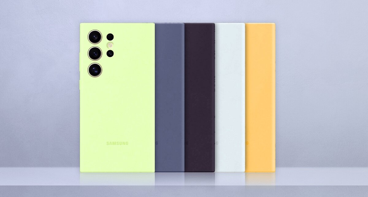 Etui Samsung Silicone Case grafika etui w pięciu kolorach