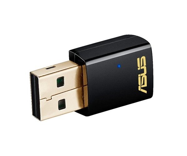 Karta sieciowa Asus USB-AC51 z boku