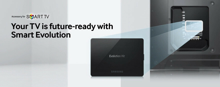 Zestaw Samsung Smart Evolution Kit SEK-1000 widok na mocowanie zestawu