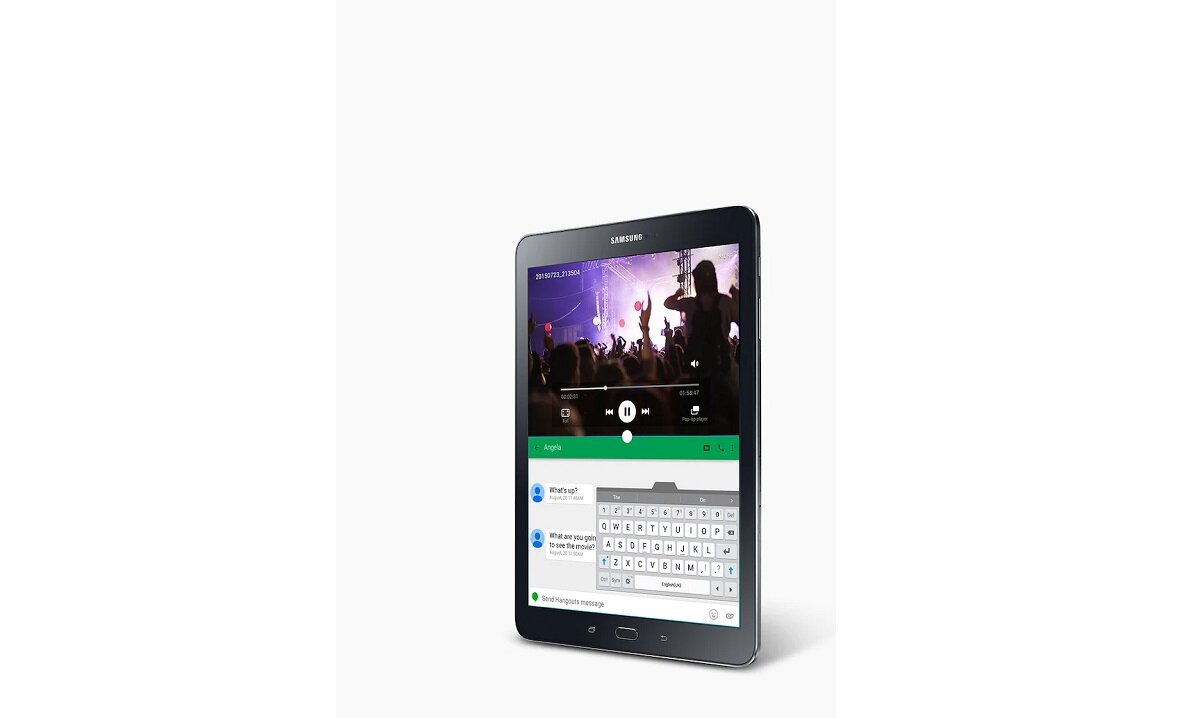 Tabloet Samsung Galaxy Tab S2 SM-T813NZKEXE od prawej strony