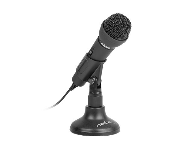 Mikrofon Natec Adder NMI-0776 przewodowy mikrofon na statywie